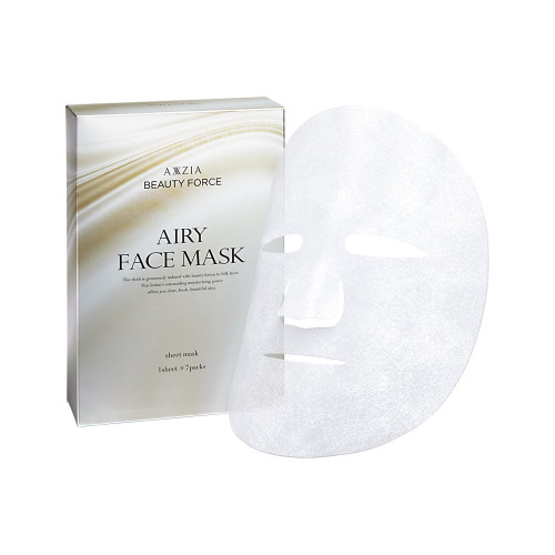 Axxzia Beauty Force Airy Face Mask / Шелковые маски для лица (7 шт)