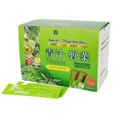 Shibata Pharmaceutical SANTELAC Green Juice Vegetable Jelly / Аоджиру в желе с рыбным коллагеном и L-карнитином (вкус яблока)