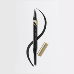 Rika Real Liquid & Creamy Eye Liner Carbon Black / Подводка для глаз 2 в 1 (Угольно-черная)