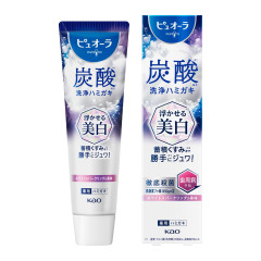 Кислородная зубная паста с отбеливающим эффектом / KAO Pure Ora Carbonated Whitening