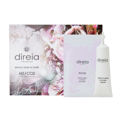 Direia Premier Stem RV Mask Ex Some H2 / CO2 Sheet & Serum / Маска с углекислым газом и водородом, 1 шт
