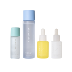 набор Skinimalist (Radiance-Peel, Essence Rich Lotion, Grana-Ampule, Shiratama-Ampule)