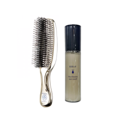 Sculp brush 2 (Sculp brush world premium  LONG  Расчёска gold, Cosmec KERA Heat Emulsion super smooth)