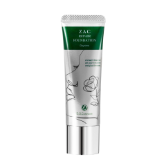 D.O.C skincare ZAC Repair Foundation Day Time + Спонж для нанесения / Восстанавливающий тональный крем