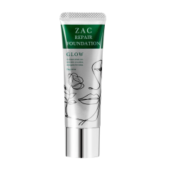 D.O.C skincare ZAC Repair Foundation GLOW Day Time + Спонж для нанесения / Восстанавливающий тональный крем для сияния кожи